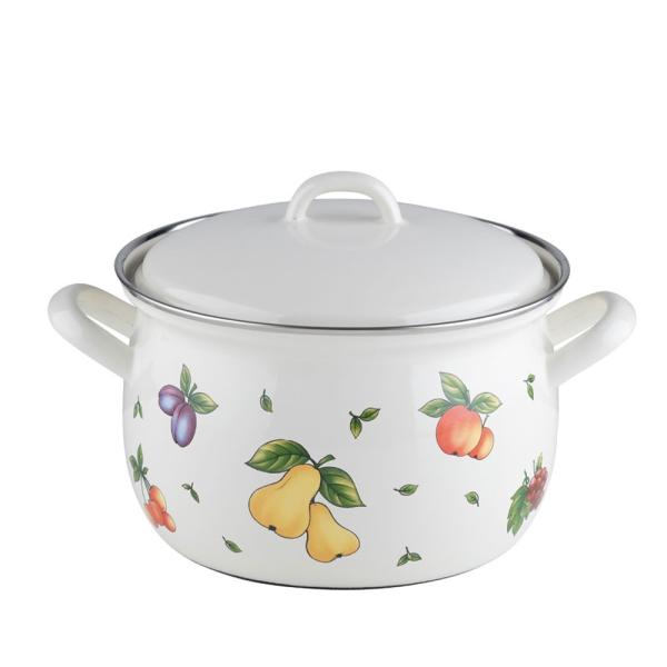 Riess Fleischtopf mit Deckel, Country Fruit Garden